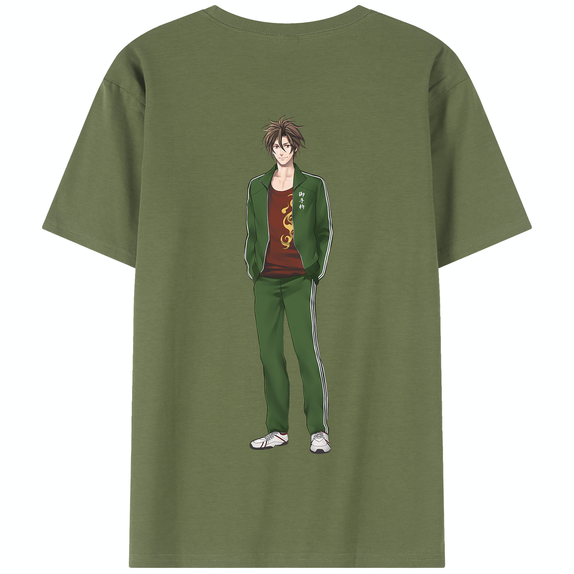 （画像用） 刀剣乱舞 Touken Ranbu 綿100％半袖Tシャツ（背面プリント）